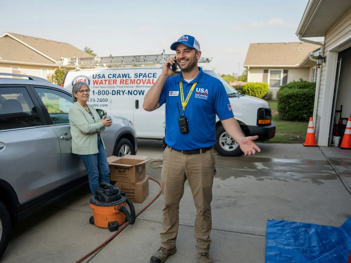 Crawl Space Water Removal Gregory, AR FAQs